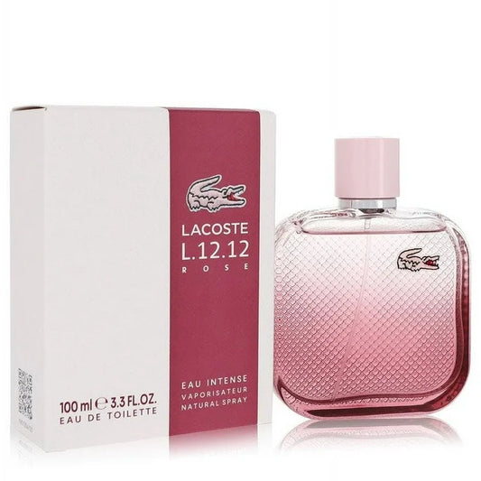 L 12.12 Rose Eau Intense Eau de Toilette Vaporisateur pour Femme de Lacoste