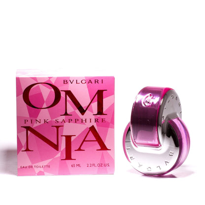 Eau de toilette en vaporisateur Omnia Pink Sapphire pour femme de Bvlgari