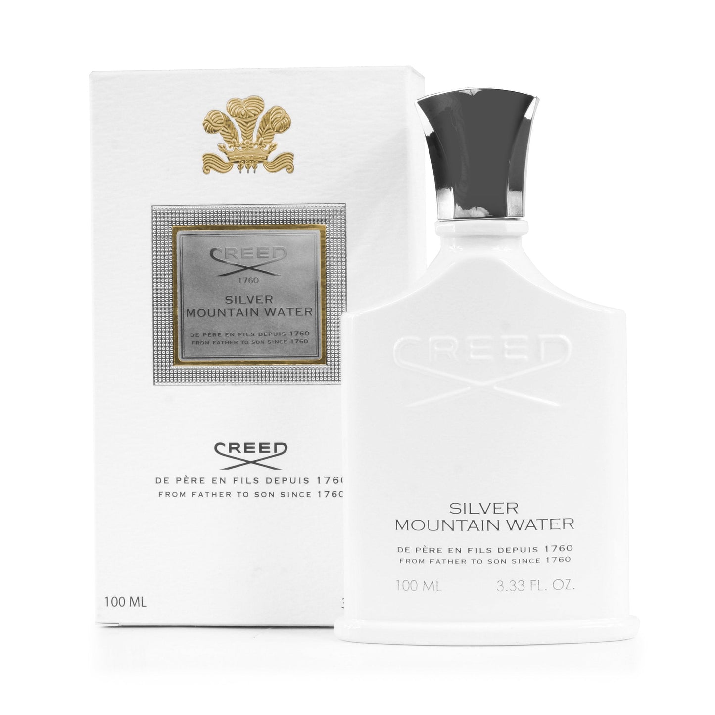 Eau de parfum en vaporisateur Silver Mountain Water pour femme et homme de Creed