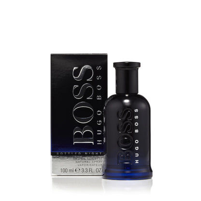 Eau de toilette en vaporisateur Boss Bottled Night pour homme par Hugo Boss