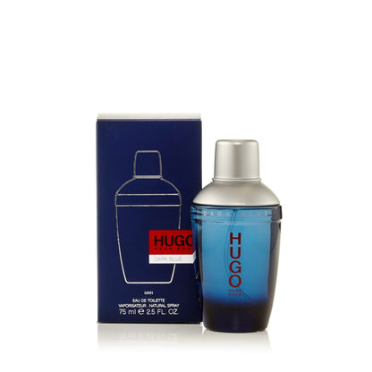 Eau de toilette en vaporisateur Dark Blue pour homme par Hugo Boss