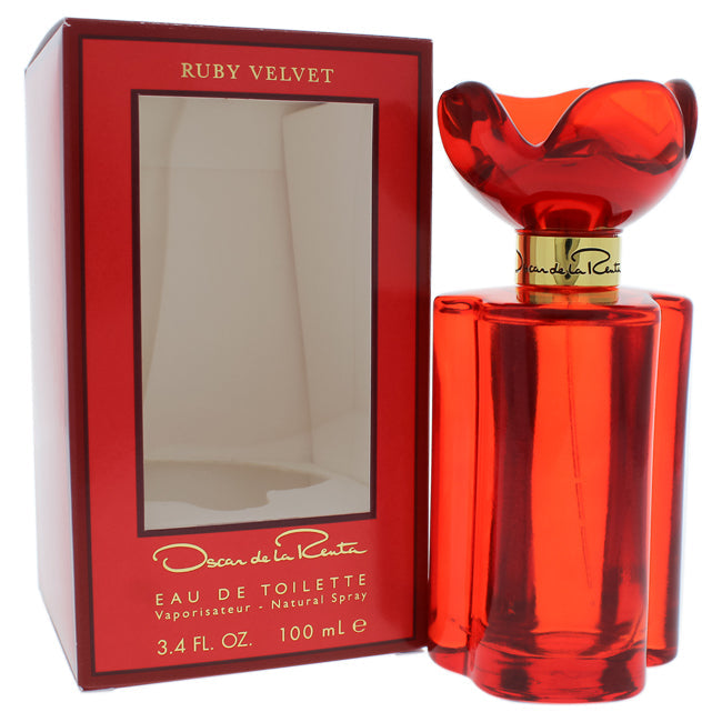 Ruby Velvet d'Oscar De La Renta pour femme - Eau de toilette en vaporisateur