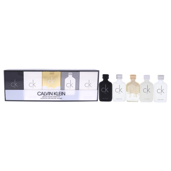 Collection de voyage de luxe Calvin Klein pour unisexe - Coffret cadeau 5 pièces