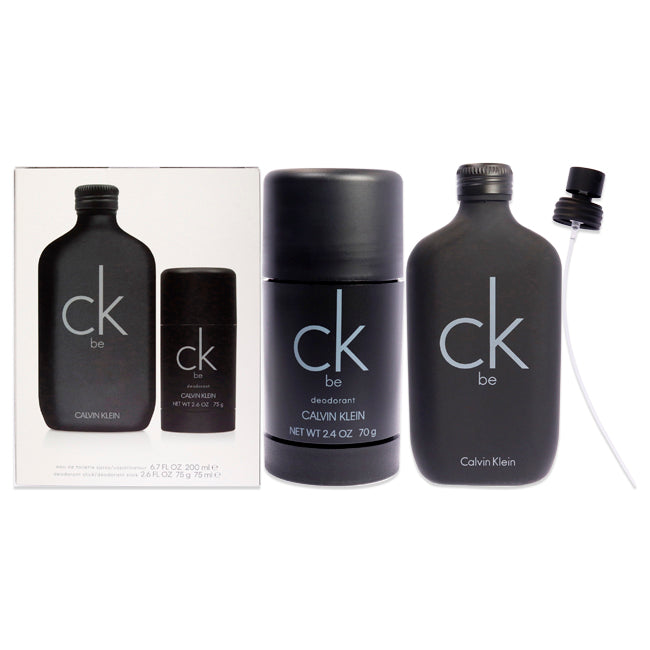 Coffret cadeau 2 pièces CK Be de Calvin Klein pour unisexe