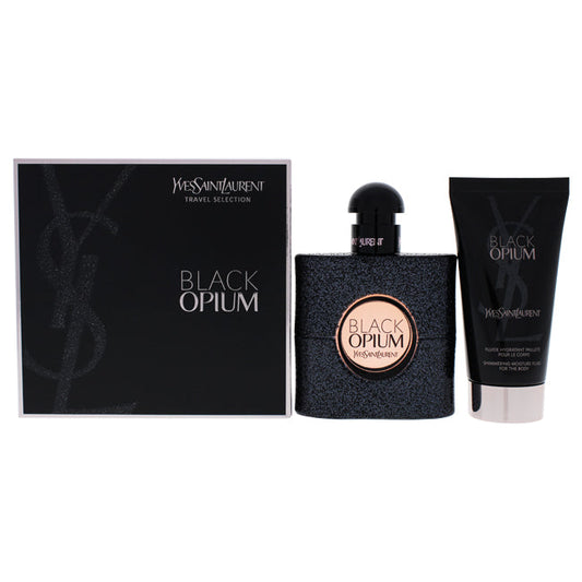 Coffret cadeau 2 pièces Black Opium d'Yves Saint Laurent pour femme