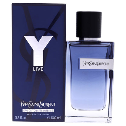 Y Live Intense d'Yves Saint Laurent pour Homme - Eau De Toilette Vaporisateur