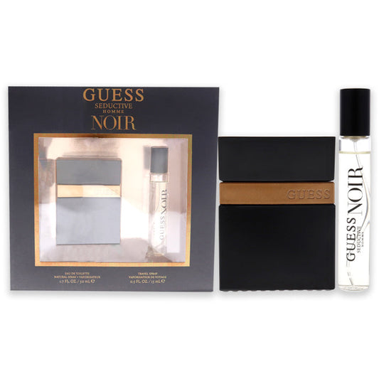 Coffret cadeau 2 pièces Guess Seductive Noir pour homme