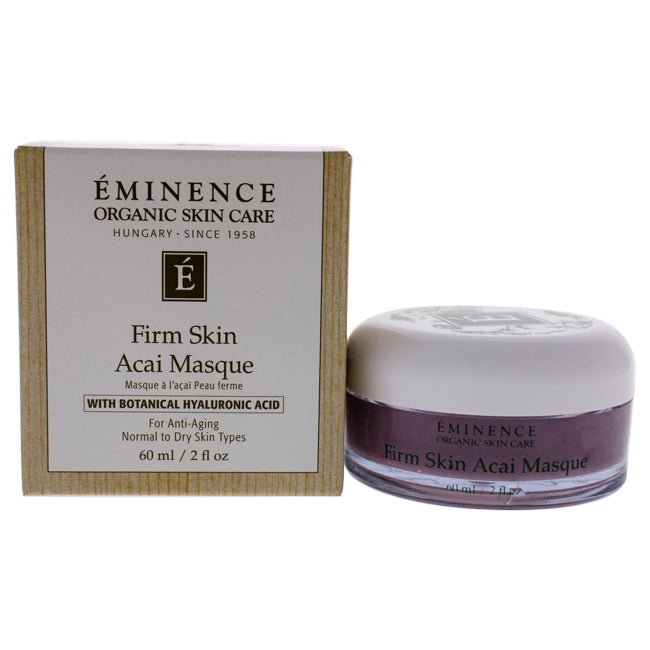 Masque à l'açaï pour peau ferme d'Eminence pour unisexe - Masque de 2 oz