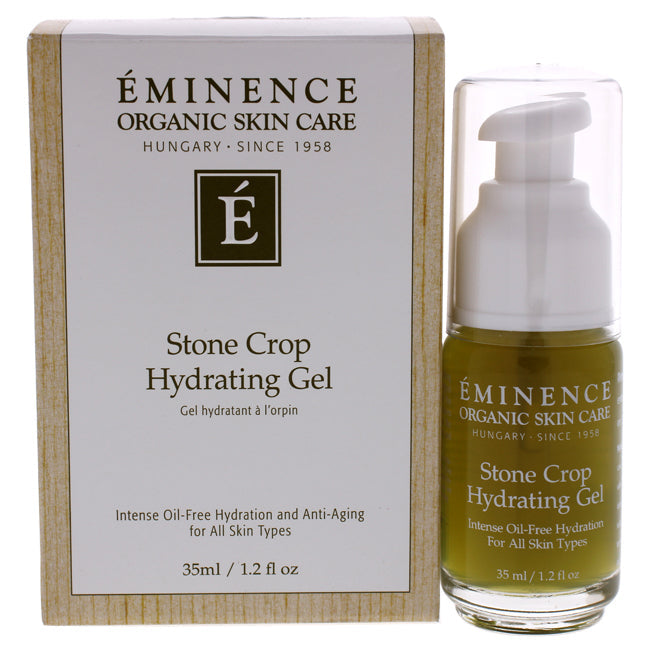 Gel hydratant Stone Crop d'Eminence pour unisexe - 1 oz de gel