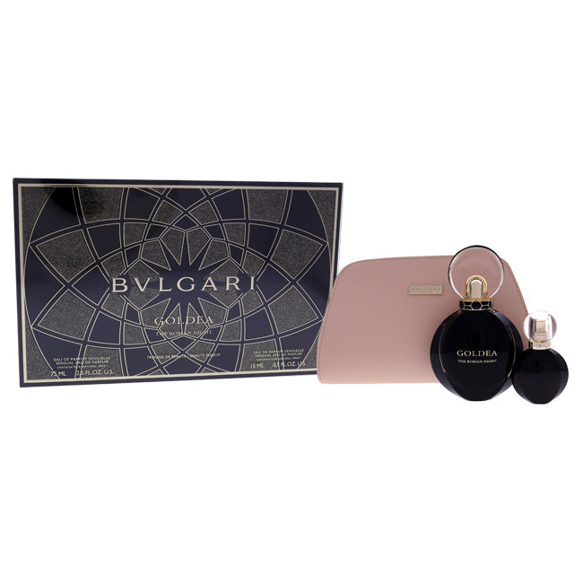 Coffret cadeau 3 pièces Goldea The Roman Night de Bvlgari pour femme