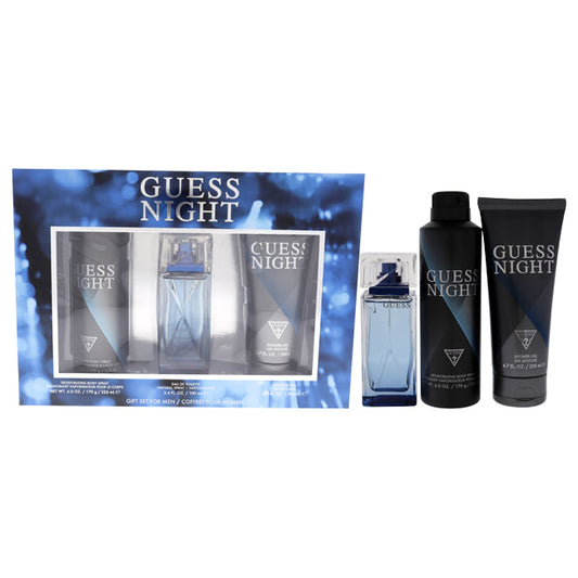 Coffret cadeau 3 pièces Guess Night de Guess pour homme