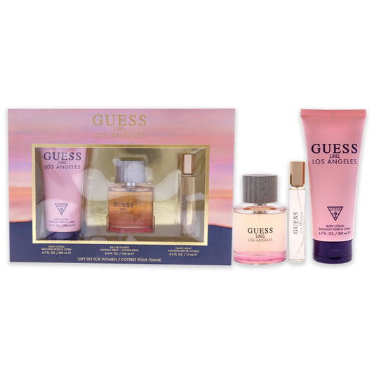 Guess 1981 Los Angeles de Guess pour femme - Coffret 3 pièces