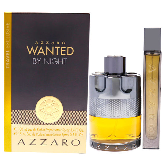 Wanted By Night d'Azzaro pour homme - Coffret cadeau 2 pièces