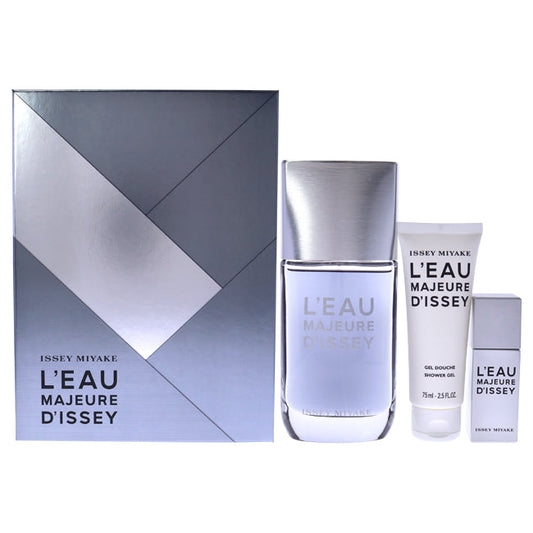 Leau Majeure Dissey d'Issey Miyake pour homme - Coffret cadeau 3 pièces