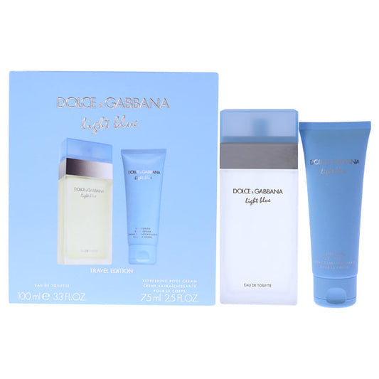 Coffret cadeau Light Blue de Dolce et Gabbana pour femme - 2 pièces