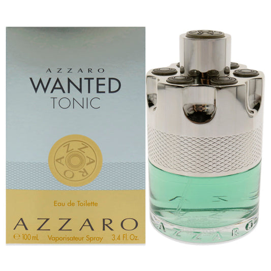 Eau de toilette en vaporisateur Wanted Tonic pour homme par Azzaro