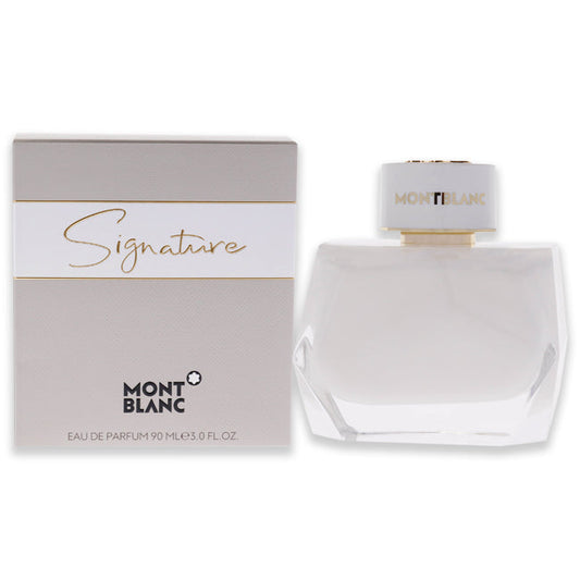 Eau de parfum en vaporisateur Signature pour femme de Mont Blanc