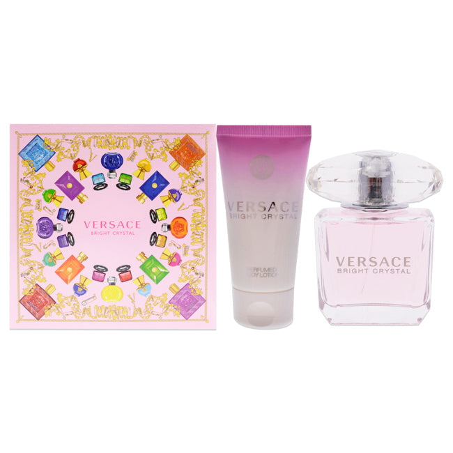 Coffret cadeau 2 pièces Versace Bright Crystal pour femme