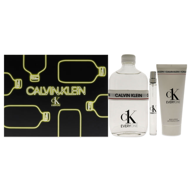 Coffret cadeau 3 pièces CK Everyone de Calvin Klein pour unisexe