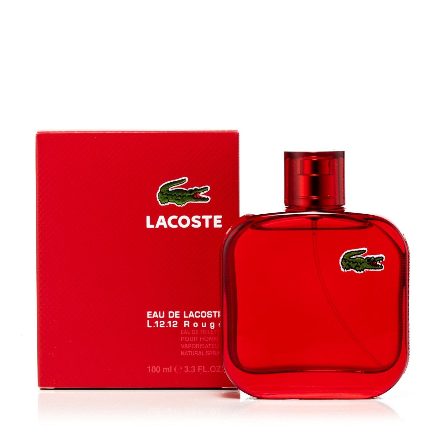 L.12.12 Rouge Eau de Toilette Vaporisateur pour Homme de Lacoste