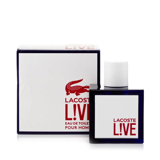 L!Ve Eau de Toilette Vaporisateur pour Homme de Lacoste