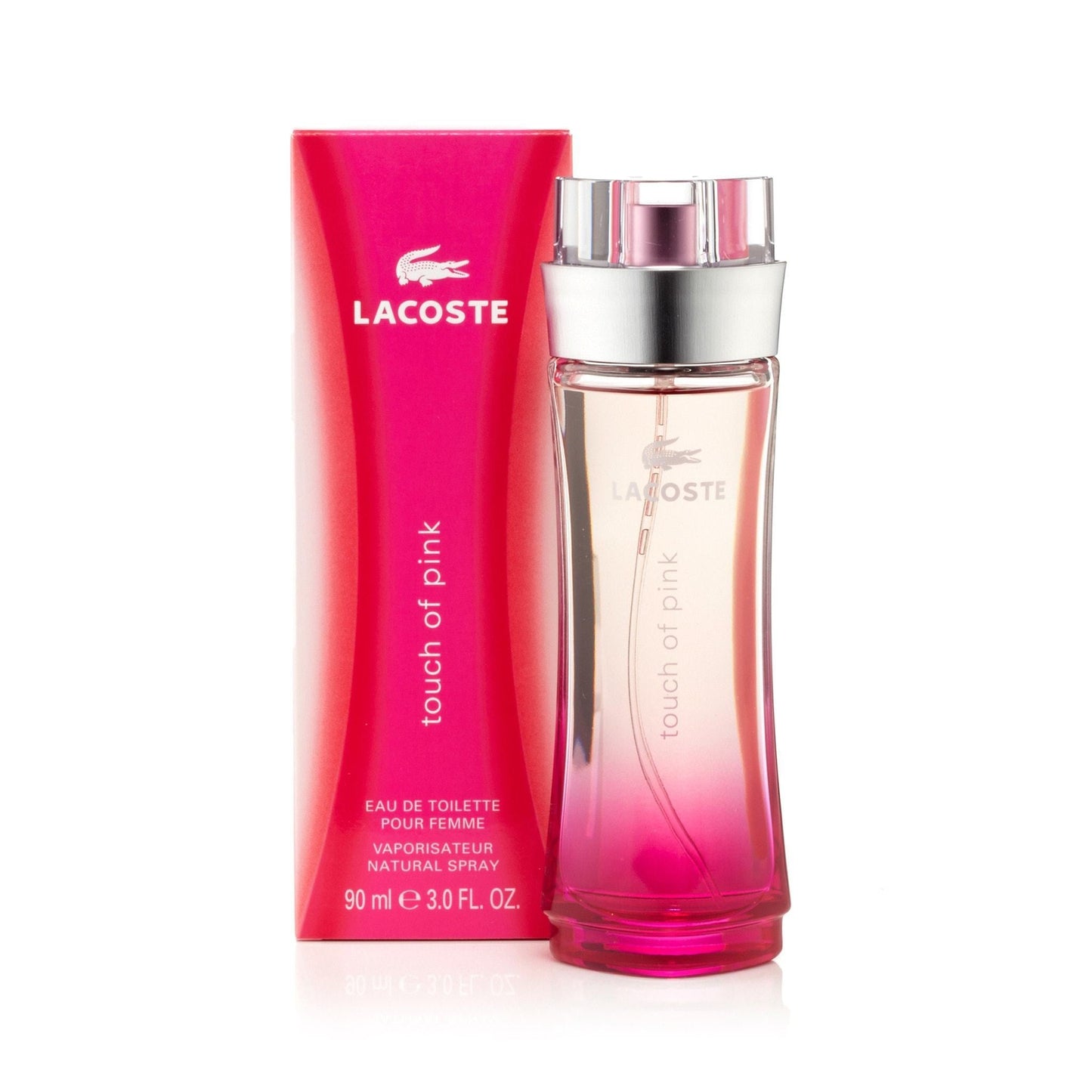 Eau de toilette en vaporisateur Touch Of Pink pour femme de Lacoste