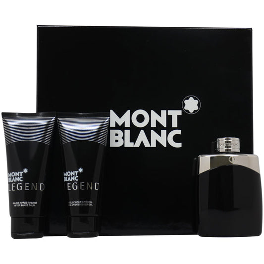 Coffret cadeau 3 pièces Mont Blanc Legend pour homme