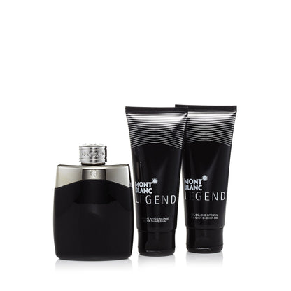 Coffret cadeau Legend Eau de toilette, après-rasage et gel douche pour homme de Montblanc