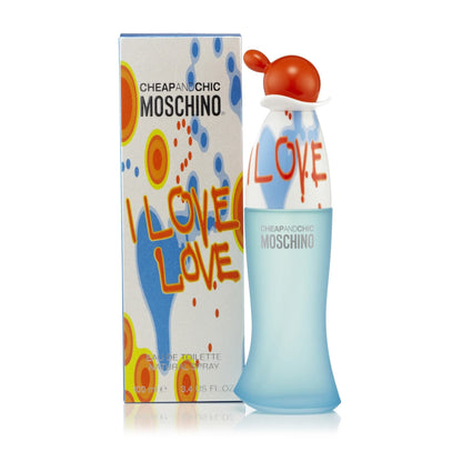 Eau de toilette en vaporisateur I Love Love pour femme de Moschino