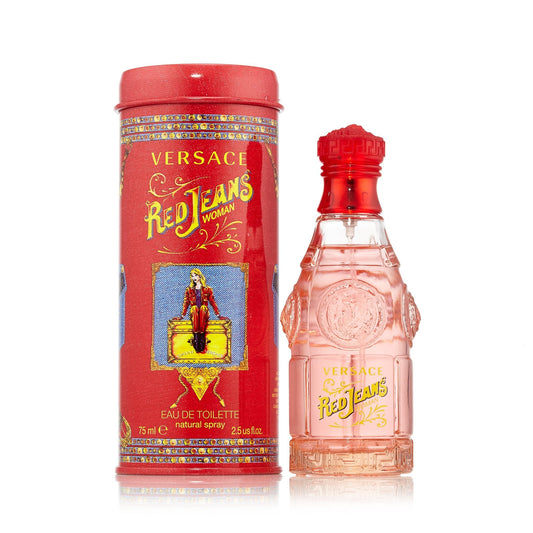 Eau de toilette en vaporisateur Red Jeans pour femme de Versace