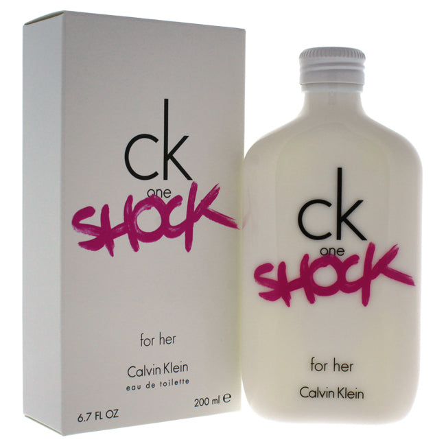 CK One Shock For Her de Calvin Klein pour femme - Eau de toilette en vaporisateur