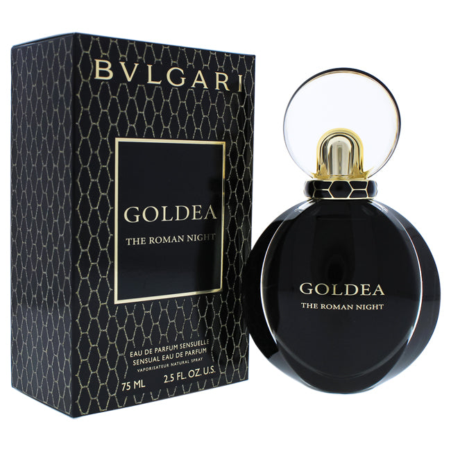 Goldea The Roman Night de Bvlgari pour femme - Eau de parfum sensuelle en vaporisateur