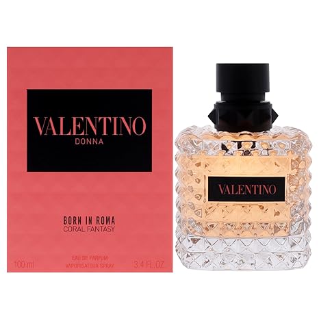 Eau de Parfum en Spray pour Femme Born In Roma Coral Fantasy de Valentino